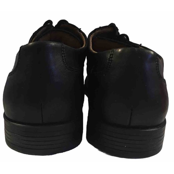 Men\'s Florsheim Black Bike Toe Leather 11694-001 Dress Shoes Size 10D VGUC main image 11